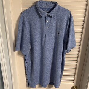 NWOT Vineyard Vines Blue Polo Shirt SIZE XL